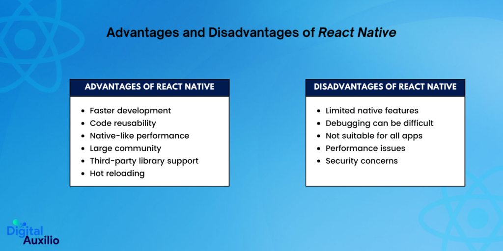 Advantages and Disadvantages of React Native