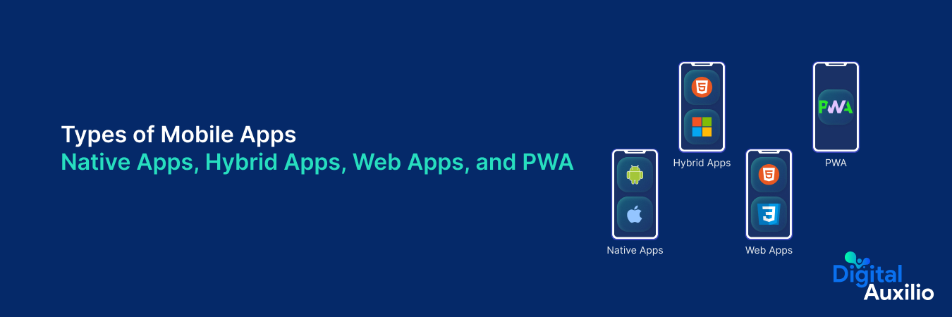 Types of Mobile Apps: Native Apps, Hybrid Apps, Web Apps, and PWA